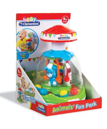 Clementoni GmbH 17193 Clementoni Funny Animal Carousel colorful Single