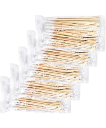 Kingzhuo Cotton Swabs - 10.2 cm Wooden Sticks for Medical Wound Care & Skin Cleaning | 1000 Pieces | Ideal for Home Office & School - Buy Online on SooperMarket.com