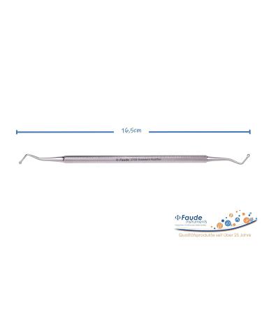 Faude Corner Lifter - Professional Stainless Steel Foot Care Tool for Ingrown Toenails & Nail Cleaning | 17cm Spoon Lifter - Buy Online on SooperMarket.com