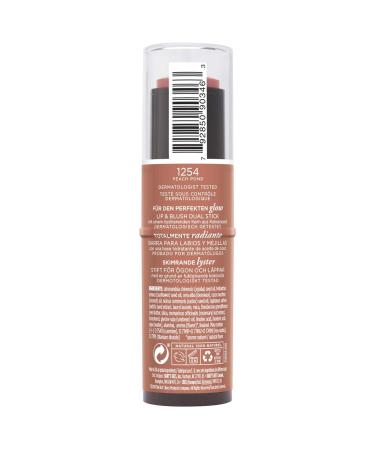Burt's Bees Peach Pond All Aglow Lip & Cheek Stick 0.32 OZ - Natural Peachy Glow for Lips and Cheeks - Buy Online on SooperMarket.com