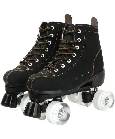 Comeon Classic High-top Unisex Roller Skates - US 8.5 Black Flash Wheel | Boys & Girls - Buy Online on SooperMarket.com