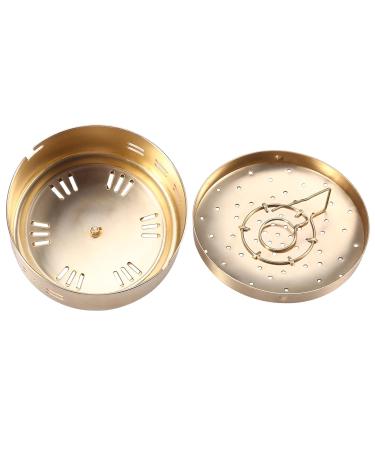 Adjustable Copper Moxibustion Box - 3 Corridors Thickened Acupuncture Moxa Burner Holder Temperature Control for Elderly Care - Buy Online on SooperMarket.com