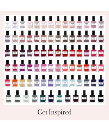 Nailberry L'Oxyg ne Oxygenated Nail Lacquer Strawberry Jam 15ml - Long-Lasting Color for Healthier Manicure | 12-Free, Vegan, Halal, Cruelty-Free, Gluten-Free - Buy Online on SooperMarket.com