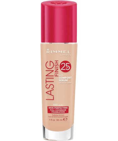 Rimmel London - Lasting 25HR Finish Foundation - Packaging May Vary Ivory - 100 - Buy Online on SooperMarket.com