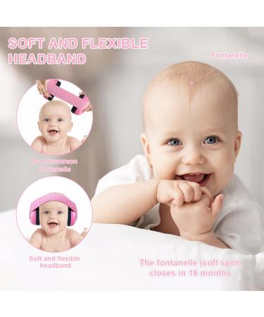 CUIFULI Kids Earmuffs - Noise Reduction Headphones for Babies & Toddlers 12-36 Months - Pink - Buy Online on SooperMarket.com