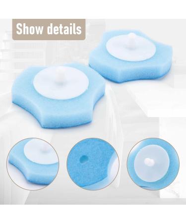 Knadgbft Disposable Toilet Cleaning System Disposable Toilet Flushable Refill Brush Flushable Refills - 60 Refills - Buy Online on SooperMarket.com