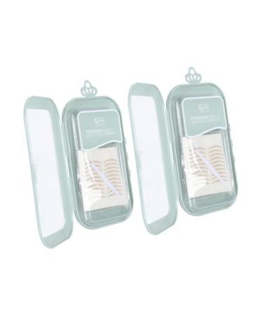 Mikinona 2 boxes Tapes Stickers Mesh Double-sided Shaping Eye Natural Invisible Makeup Pastes Paste Beauty