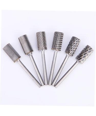 FOMIYES Cuticle Drill Bit Nail Drill Tips Nail Drill Bits Cuticle Nail Bit Nail Grinding Head Cuticle Bit Manicure Drill Bits Nails Drill Bits Nail Bits Nail File Bits Tungsten Steel Tool - Buy Online on SooperMarket.com