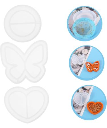 STOBOK 9 Pcs Silicone Mold Silicone Die Silicone Jewelry Holder Molds Cat Paw Jewelry Box White - Buy Online on SooperMarket.com