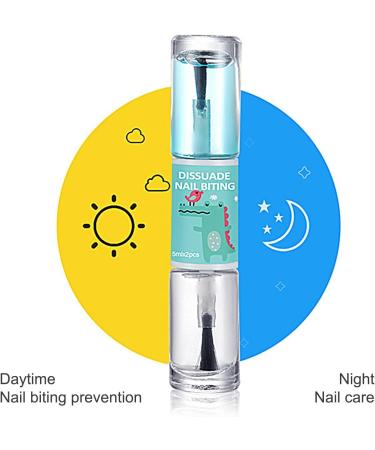 Teksome No Bite Nail Polish | 10ml Anti-Biting Nail Polish | Mild and Safe Nail Biting Stop Tool for Children Adults Teenagers of All Ages - Buy Online on SooperMarket.com