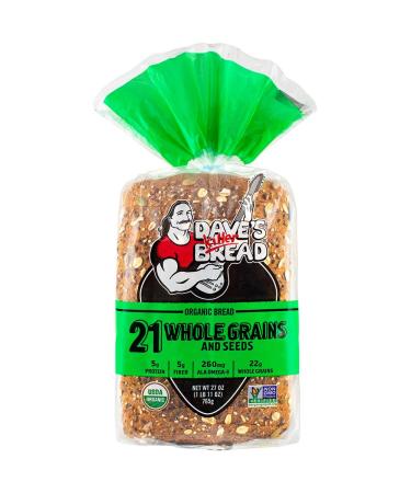 Daves Killer Bread Organic 21 Whole Grains and Seeds Bread - 27 oz Loaf