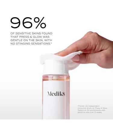 Medik8 Press & Glow (500ml) - Skin Brightening Facial Toner - Buy Online on SooperMarket.com