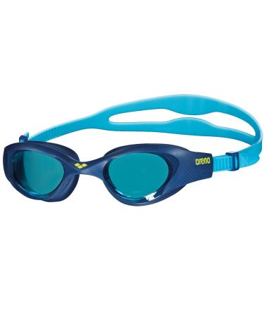 ARENA Unisex Children's Swimming Goggles The One Junior Swimming Goggles One Size Blue (Light Blue-Blue-Light Blue) Single