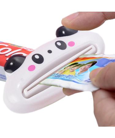 Toothpaste Holder Toothpaste Tube Squeezer -Cartoon Toothpaste Dispenser Animal Shaped Toothpaste Holder Cute Frog Panda Bear Shaped Toothpaste Extruder Bathroom Accessories - Buy Online on SooperMarket.com