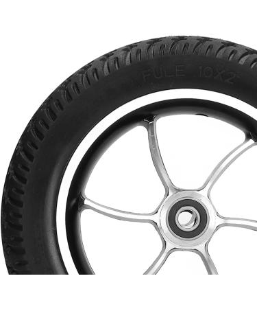 Robust Antislip Alloy Wheelchair Wheel - Textured Tire - Durable Wheel Hub - Bearing Hole - Premium Replacement Wheels Sellers Top Choice - Buy Online on SooperMarket.com
