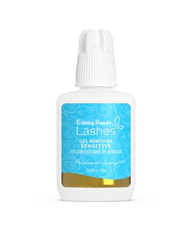 Sensitive Eyelash Extension Remover Gel for No Burn Eyelash Extension Glue Removal Fast Action Dissolves Even The Strongest False Lash Adhesive in 60 Seconds by Existing Beauty Lashes 15 ml 1 Pack