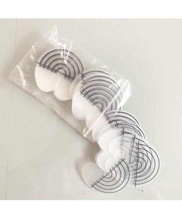 EXOTIC MYTH 100 Pieces Hair Extensions Scalp Protector Heat Shield Guards for Hair Extension Bonding Round Circular and Single Hole Clear Fusion Glue Protector - Buy Online on SooperMarket.com
