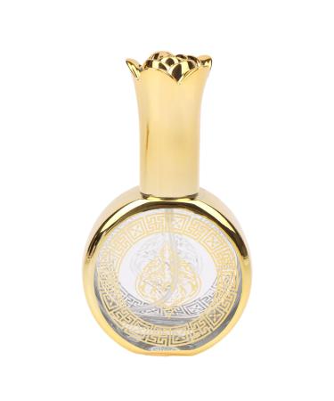 Yawdil 20ml Refillable Sample On Container Perfume Essential Gold Bottles Crystal Bottles Oil Glass Gold Electroplated Decorative Travel Empty Mini Carved Liquid Pressed Glass Bottle One Color RY0693