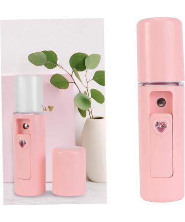 MUSISALY 1pc Humidifier Face Sprayer USB Makeup Device Handheld Spray Device Face Steamer Mini Pink Abs - Buy Online on SooperMarket.com