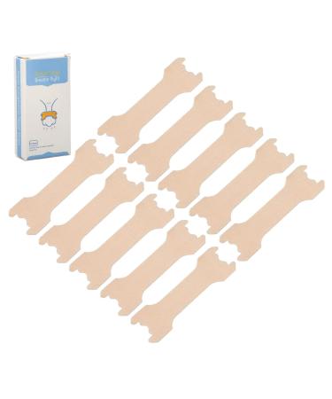 10pcs Nasal Strips Relieve Nasal Congestion Runny Nose Breathe Better Nose Strips Prevent Cold and Allergy Relief Improve Sleep Quality