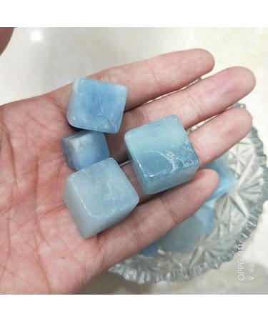 100g 10-15pcs Large Particles Natural Aquamarine Quartz Crystal Specimen Lucky Crystal Love Natural s and Minerals ZFUGEDRLI - Buy Online on SooperMarket.com