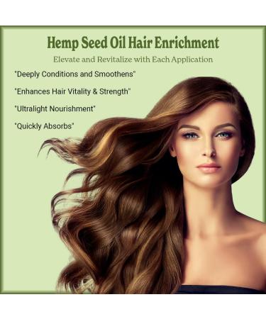 Natural Born Oils Hemp Seed Oil 4oz - Organic Cold-Pressed High in Vitamins & Minerals for Skin and Hair Revitalization - Buy Online on SooperMarket.com