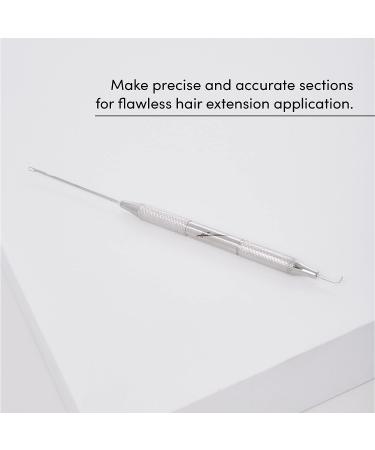 The Hair Shop Pro Pulling Needle for I-Tip Hair Extensions - Stainless Steel Sectioning Tool for Beads, Tubes, Microlinks - 1 Unit - Buy Online on SooperMarket.com