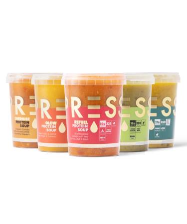 PRESS Healthfoods Protein Soup Bundle Protein Soup 500 ml (Pack of 5)