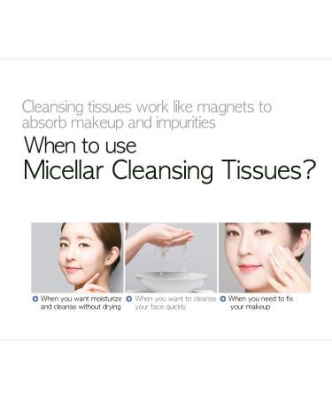 Epielle Micellar Makeup Cleansing Wipes - Gentle, Hypoallergenic, Alcohol-Free - 30 Towelettes per Pack (4 Pack) - Perfect Beauty Stocking Stuffers! - Buy Online on SooperMarket.com