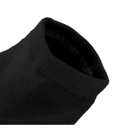 Gel Heel Socks - Moisturizing Silicone Foot Care for Pain Relief - Universal Black Heel Socks - Buy Online on SooperMarket.com