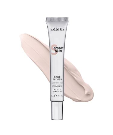 Lamel SmartSkin Face Primer - Moisturised and Smooth Skin - Pore Erasing Hydrating Long-Lasting & Matte Finish - Natural Color N. 401-0.68oz.