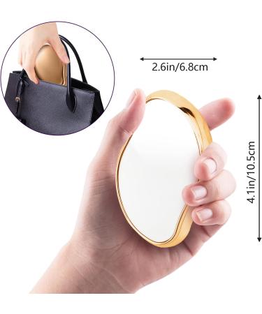 Crystal Hair Remover for Women and Men - Portable Painless Exfoliation Tool for Back, Arms, and Legs - Fast & Easy Hair Removal - Reusable Gold Hair Eraser - Buy Online on SooperMarket.com
