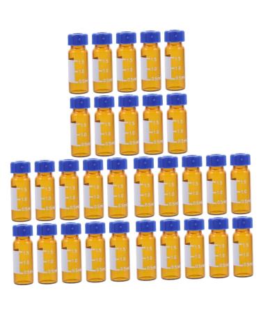 PLAFOPE 300 Pcs Sampling Bottle Sealing Bottles Steamer Ptfe Disk Mini Sample Bottles Sample Bottles with Lid Clear Sample Bottles 2ml Bottles Small Vial Glass With 1X1cmx3pcs As Shownx3pcs