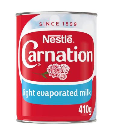 2 x Nestl Carnation Evaporated Milk Light 12 x 410g