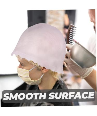 Gogogmee Silicone Highlighter Cap Hair Highlighting Hat Hair Crochet Hook Hair Dye Hats Crochet Hook for Hair Dyeing Color Cap Salon Hair Highlight Hat Crochet Hats Dye Caps - Buy Online on SooperMarket.com