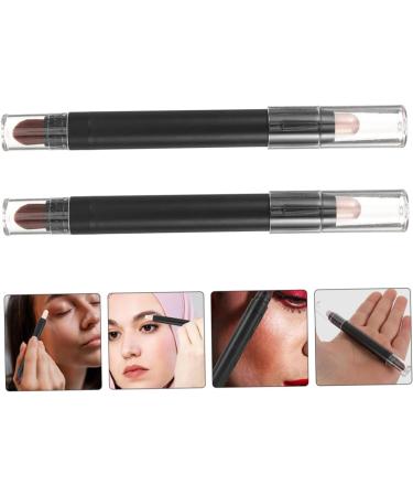 MUSISALY 2pcs Eye Makeup Stick Makeup Eyeshadow Brushes Stick Eye Shadow for Women Makeup Brush Abs Black - Buy Online on SooperMarket.com