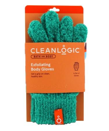 Clean Logic Exfoliating Bath Gloves - 6 Pack for Smoother Skin - Buy Online on SooperMarket.com