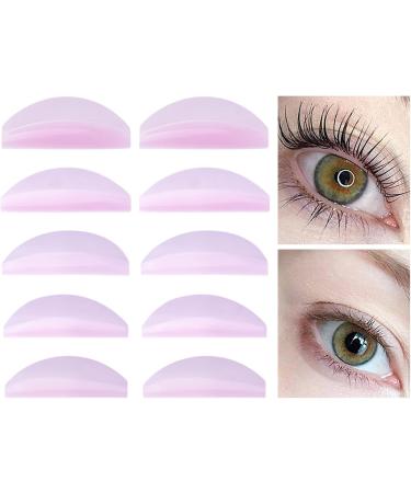 Lash Lifting Eye Pads | 5 Pairs Under Eye Lash Lift Pad - Reusable Silicone Lash Lift Supplies Under Eye Lash Lift Pad for Beautiful Eyebrows - Buy Online on SooperMarket.com