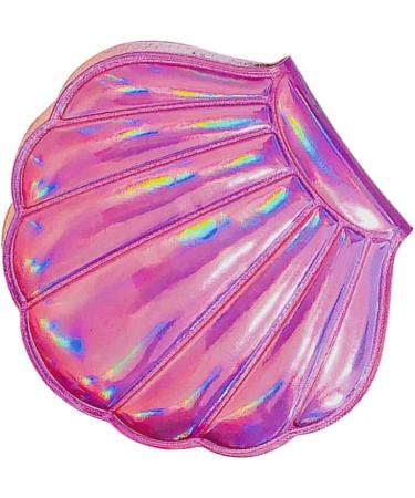 Luxshiny Rosy Seashell Foldable Hand Held Makeup Mirror - Double Sided Compact Portable Mirror - Buy Online on SooperMarket.com