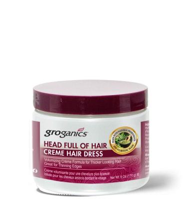 Groganics Head Full of Hair Creme Hair Dress 6 oz