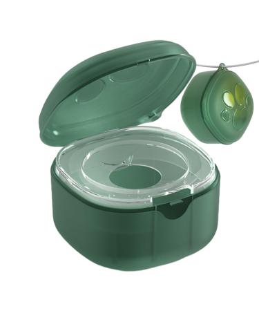 Pacific container |Pacifier bag |Dustproof fashion easy to clean pacifier container can pacifier holder shell keep pacifier clean zego green