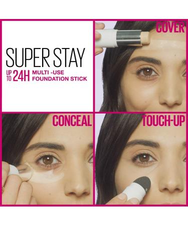 Maybelline Super Stay Foundation Stick Deep Bronze 0.25oz - For Normal to Oily Skin - Buy Online on SooperMarket.com