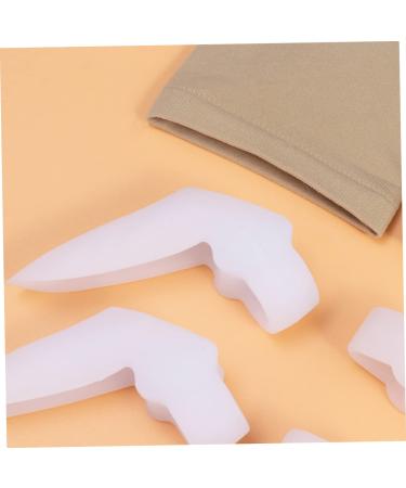 Healeved 12pcs Toe Strap Kit - Gel Toe Separator & Big Toe Straightener Set for Arch Support Bands and Silicone Holder - Black - Buy Online on SooperMarket.com