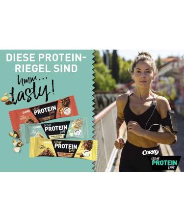 Buy Corny Protein Crunchy Vanilla & White Chocolate Bars | 30% Protein No Added Sugar | Bulk Pack of 12x45g - International Shipping Available - Buy Online on SooperMarket.com