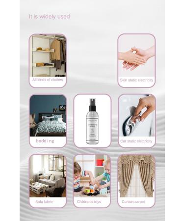 Static Shield Spray (2 Bottles) - Reduce Static in Clothes & Hair Anti-Frizz & Flat Crease Solution - Buy Online on SooperMarket.com