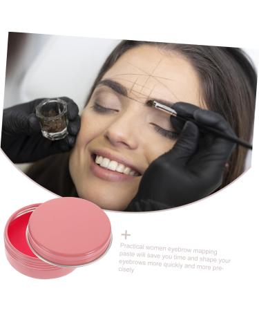 Angoily Eyebrow Makeup Tool Cream Position Practice Women Mapping 5x5cm As Shown 1 - Buy Online on SooperMarket.com
