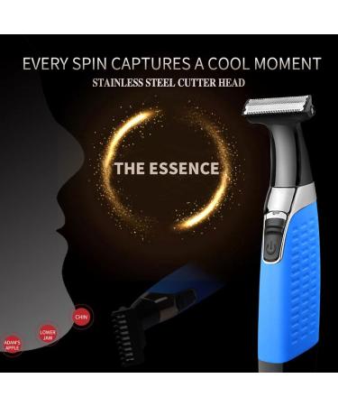 KEMEI Electric Razor & Beard Trimmer - Waterproof Cordless USB Rechargeable Groomer for Men & Women - Eyebrow Beard Facial & Body Hair Removal - Blue - Buy Online on SooperMarket.com