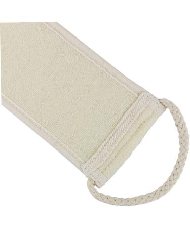 1PC Exfoliating Back Scrubber - Loofah Strap Body Skin Cleaning Towel for Deep Cleaning - Ideal for All Skin Types - Buy Online on SooperMarket.com