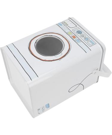 Detergent Container Good Sealing Decor Display Laundry Powder Box Washing Machine Shape with Handle for Washing Tablets for Storing - Buy Online on SooperMarket.com