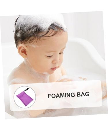 Buy Purple Nylon Bubble Net Bath Bag for Shampoo Bars Eco-Friendly Durable & Ideal for Travel - Buy Online on SooperMarket.com